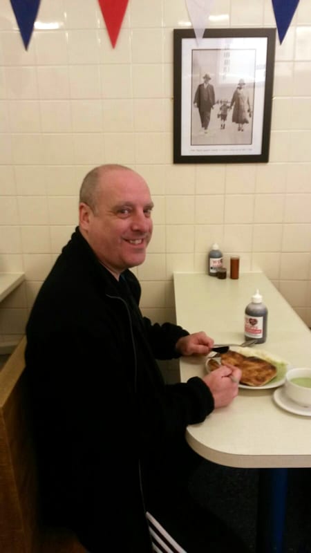 May 2016 - Arments Pie & Mash London - Customer Of The Month