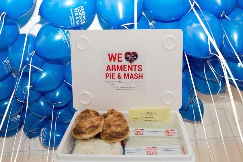 Arments Pie & Mash London - It's Our 104th Birthday!