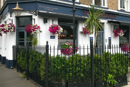 Summerfield Pub, Lee, London - Now Serving Arments Pie & Mash!